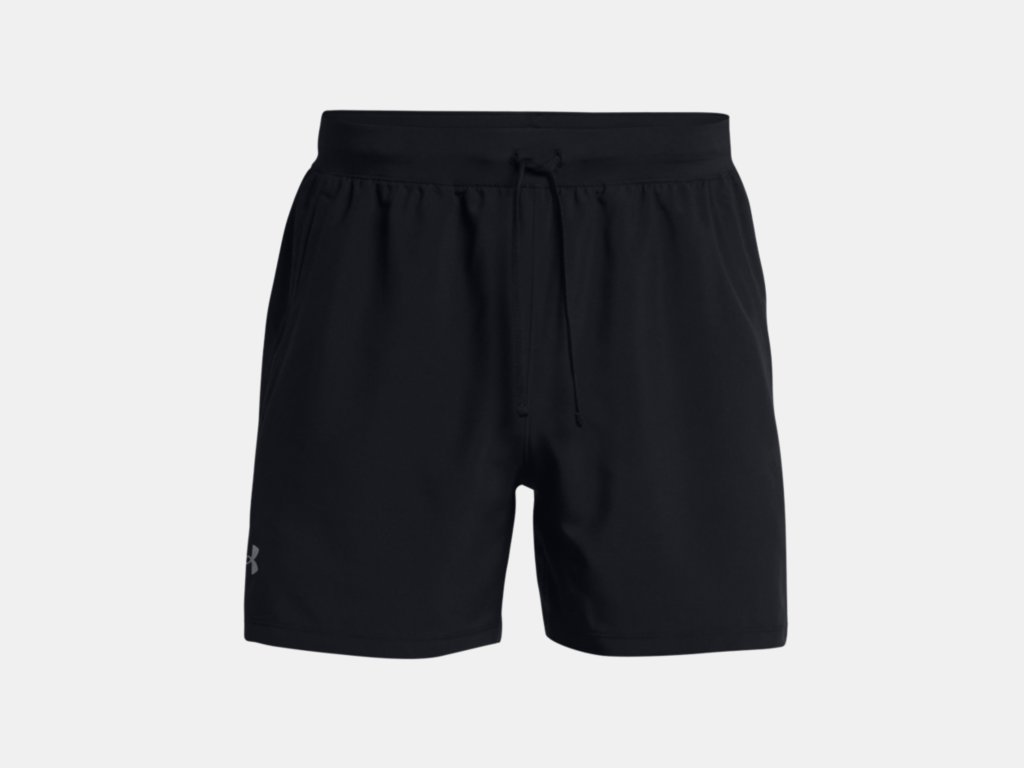 UA Armour Launch 5'' Unlined Shorts M Black