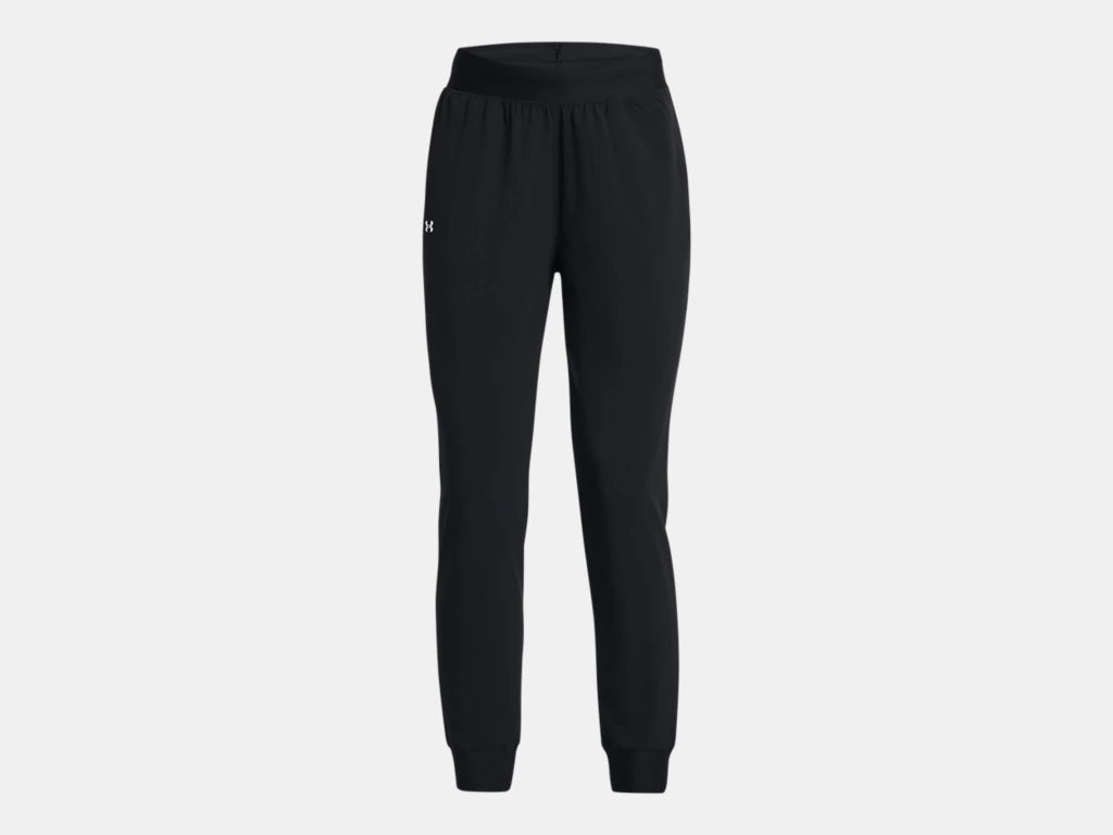 UA Rival High-Rise Woven Pants W Black