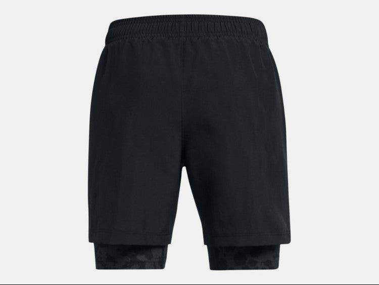 UA Tech Woven 2in1 Short Y Black