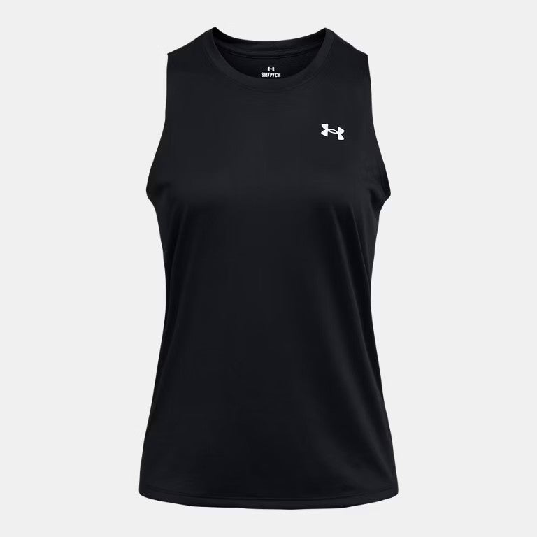 UA Tech™ Tank Solid W Black