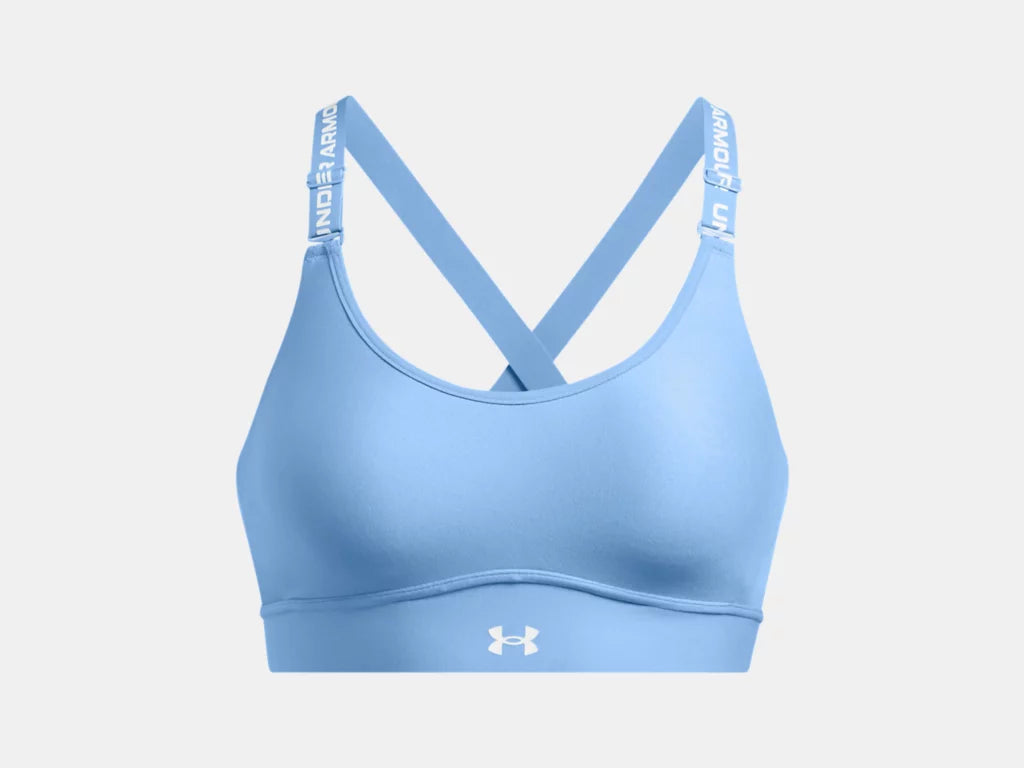 UA Infinity Mid 2.0 Bra Horizon Blue