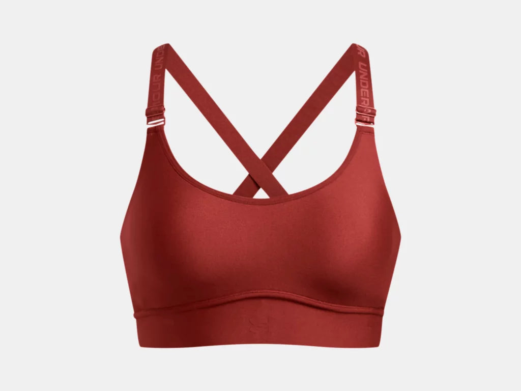 UA Infinity Mid 2.0 Bra Earthen Orange