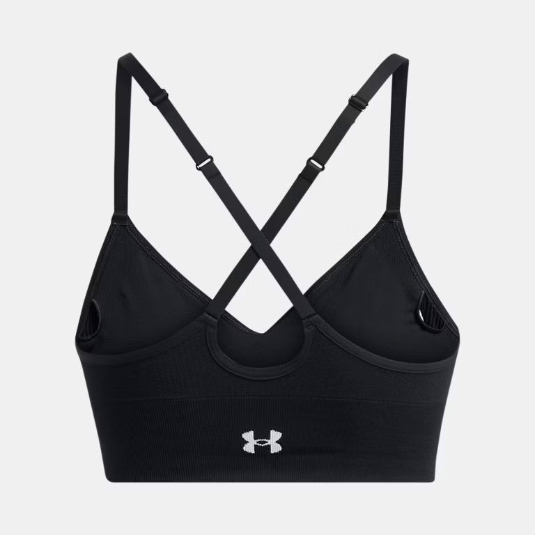 UA Vanish Seamless Low Sports Bra W Black