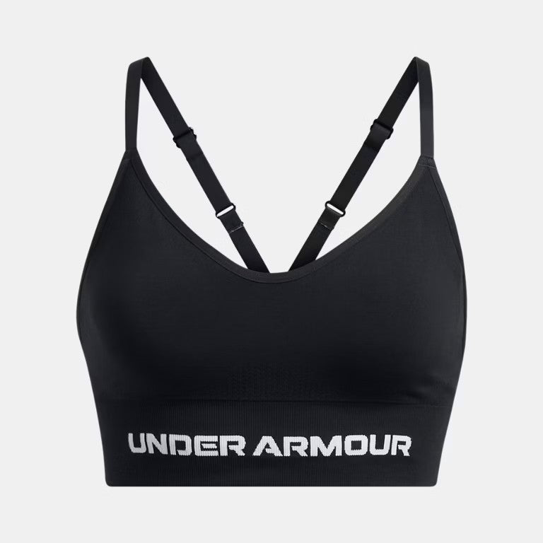 UA Vanish Seamless Low Sports Bra W Black