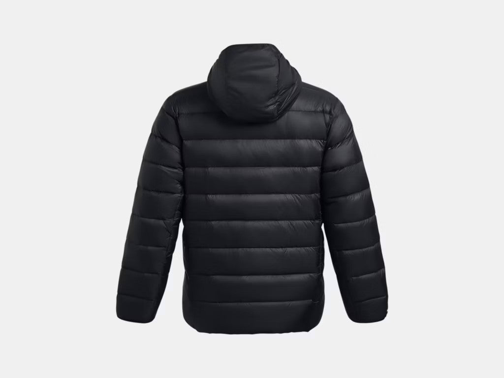 UA Legend Down Hooded Jacket M Black/White