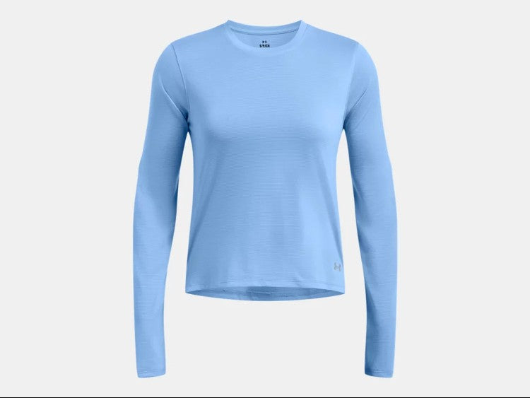 UA Launch LS Tee W Light Blue