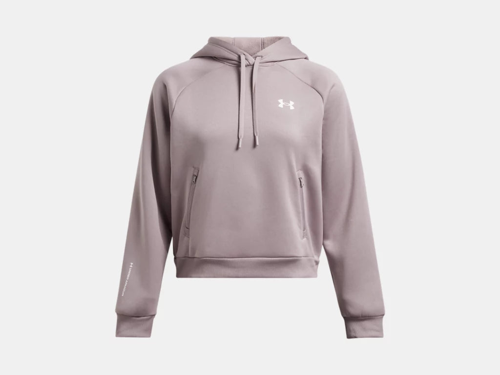 UA Armour Fleece Pro Hoodie W Tetra Gray