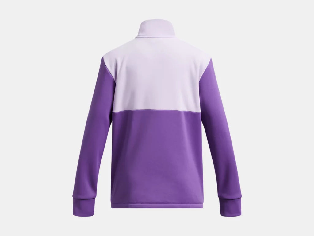 UA Armour Fleece 1/2 Zip K Salt Purple