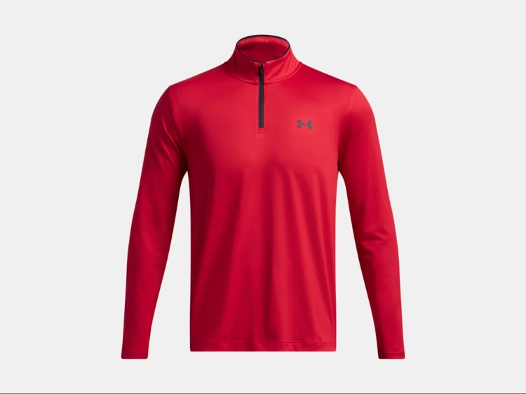 UA MatchPlay 1/4 Zip M Red