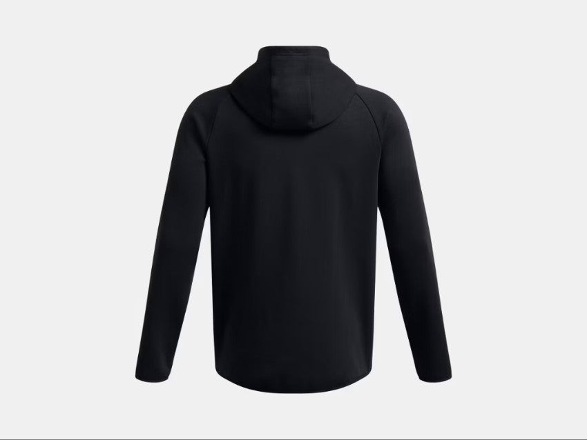 UA Unstoppable Fleece Full-Zip Hoodie M Black