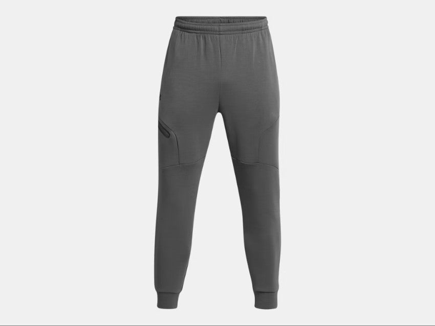 UA Unstoppable Fleece Joggers M Castlerock / Black