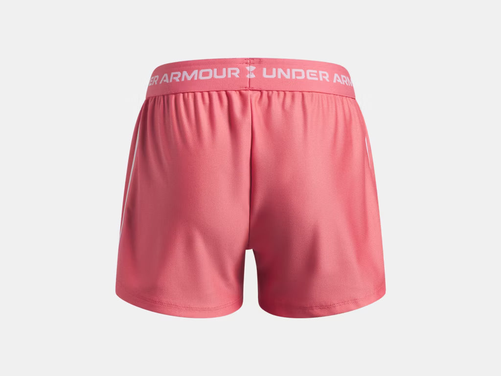 UA Tech™ Play Up Girls' Shorts Bittersweet Pink