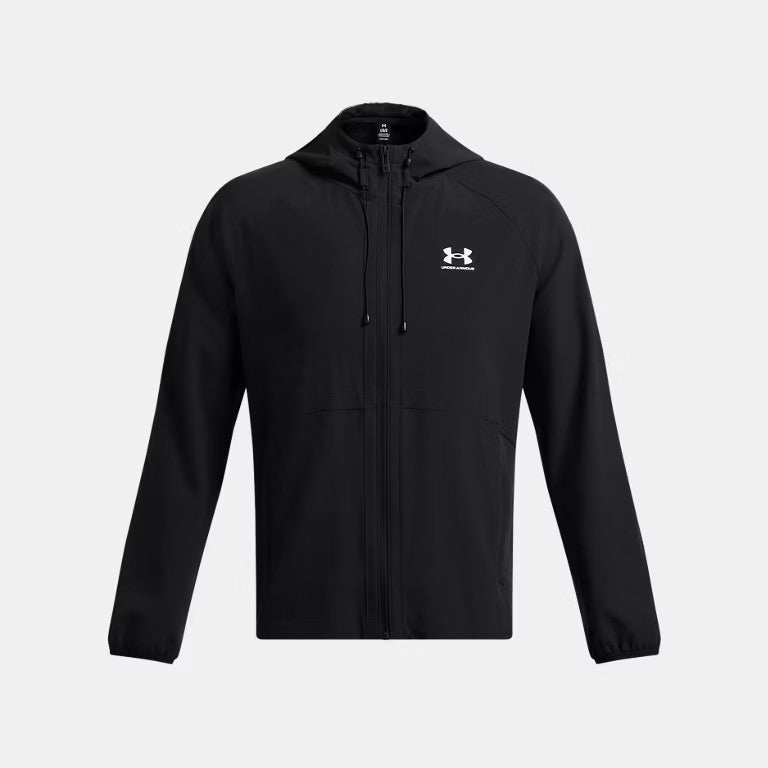 UA Vibe Woven Jacket M Black