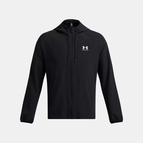 UA Vibe Woven Jacket M Black