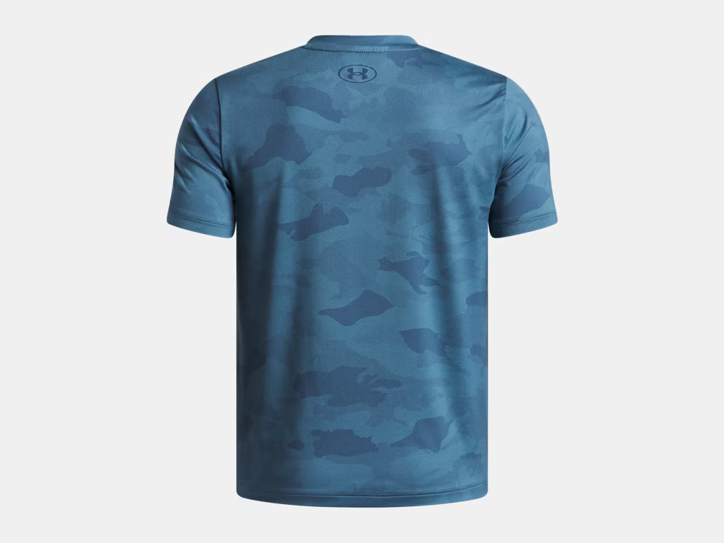 UA Vanish Printed SS K Wham Blue