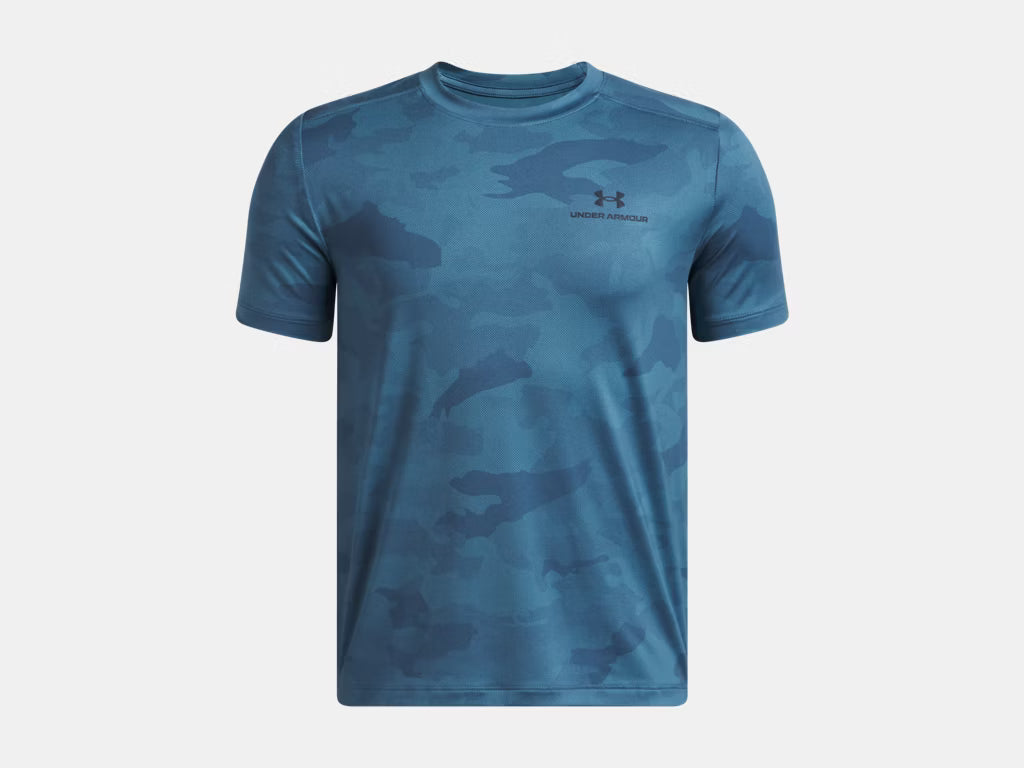 UA Vanish Printed SS K Wham Blue