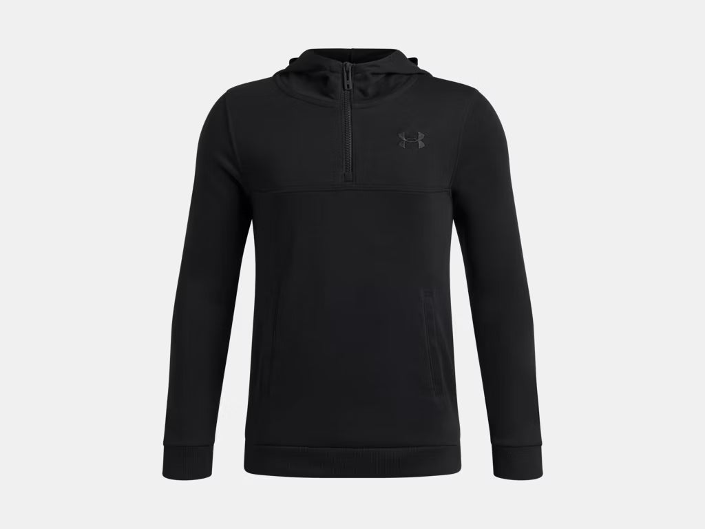 UA Rival Lightweight ¼ Zip Hoodie K Black