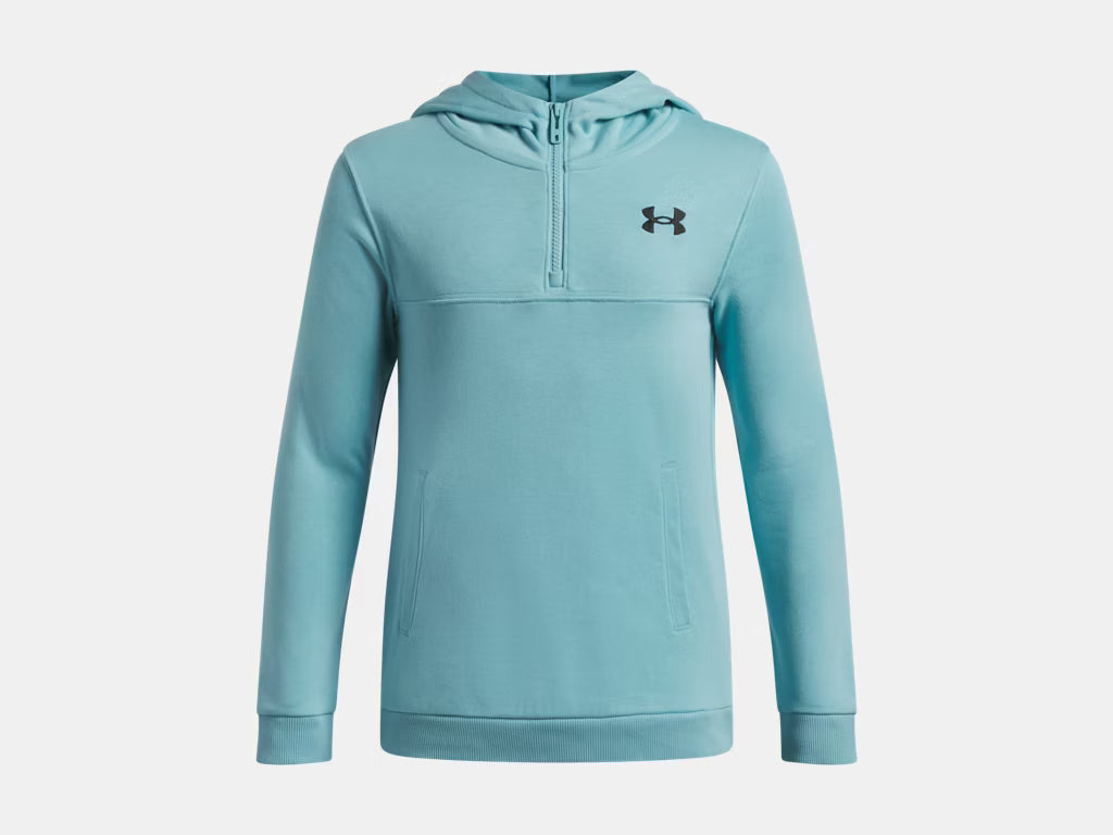 UA Rival Lightweight ¼ Zip Hoodie K Blue Haze