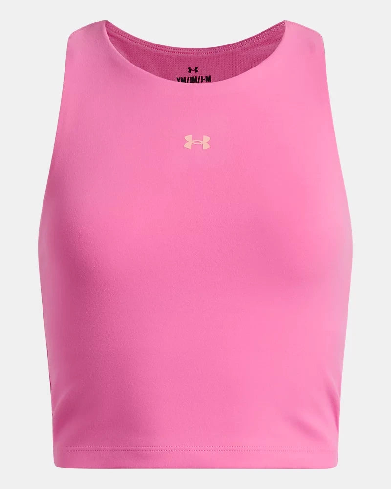 UA Motion Girls' Tank W Pink
