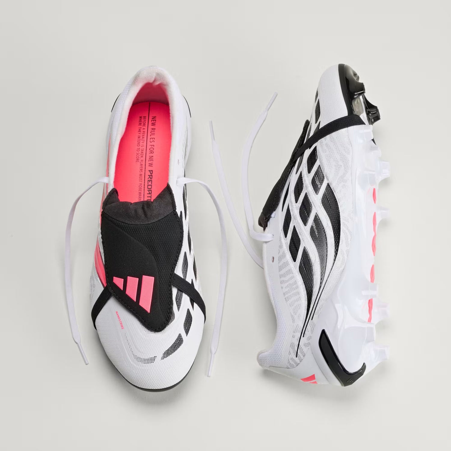 Adidas Predator League Fold-Over Tongue FG Boots A Cloud White/Turbo