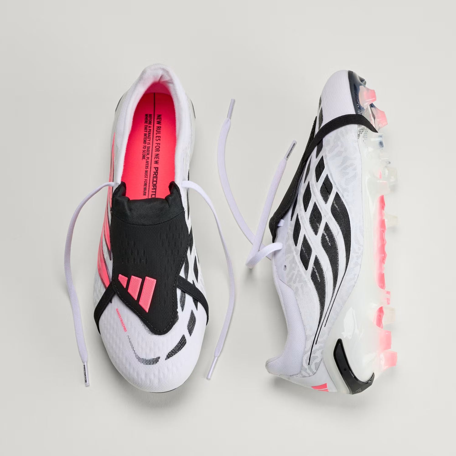Adidas PREDATOR PRO Fold-Over Tongue FG Boots A Cloud White/Turbo