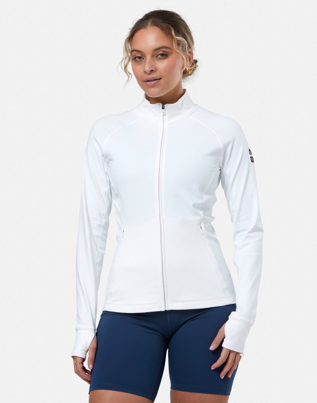Gym +.Coffee Relentless Full Zip W Ultra White