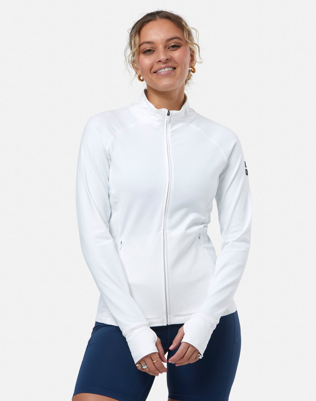 Gym +.Coffee Relentless Full Zip W Ultra White