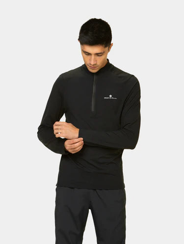 Ronhill Core Thermal 1/2 Zip M Black / Bright White