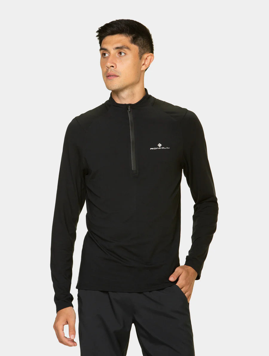 Ronhill Core Thermal 1/2 Zip M Black / Bright White