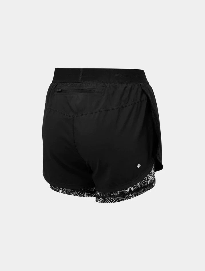 Ronhill Life Twin Short W Black