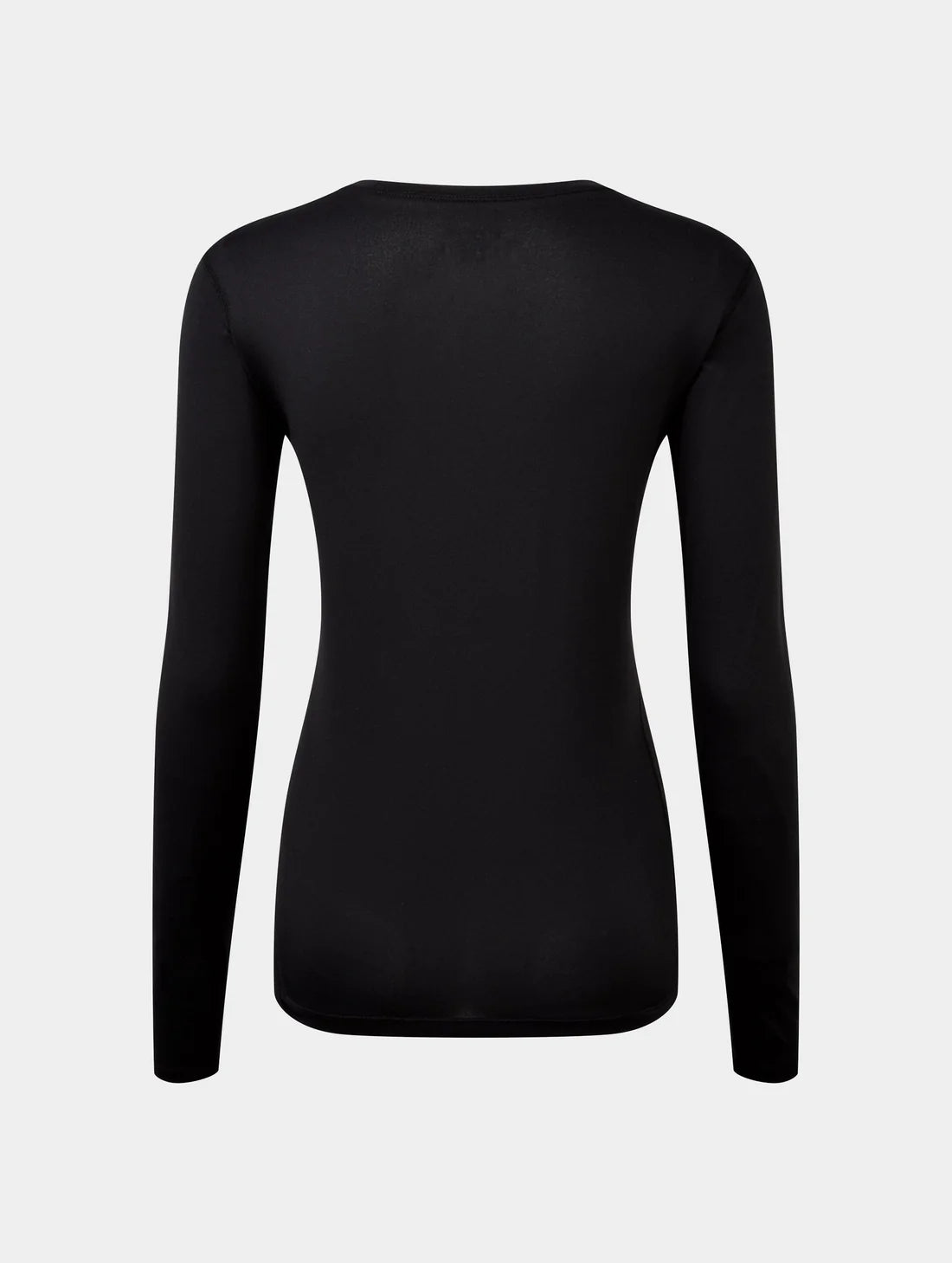 Ronhill Long Sleeve Core T-Shirt W Black/Bright White