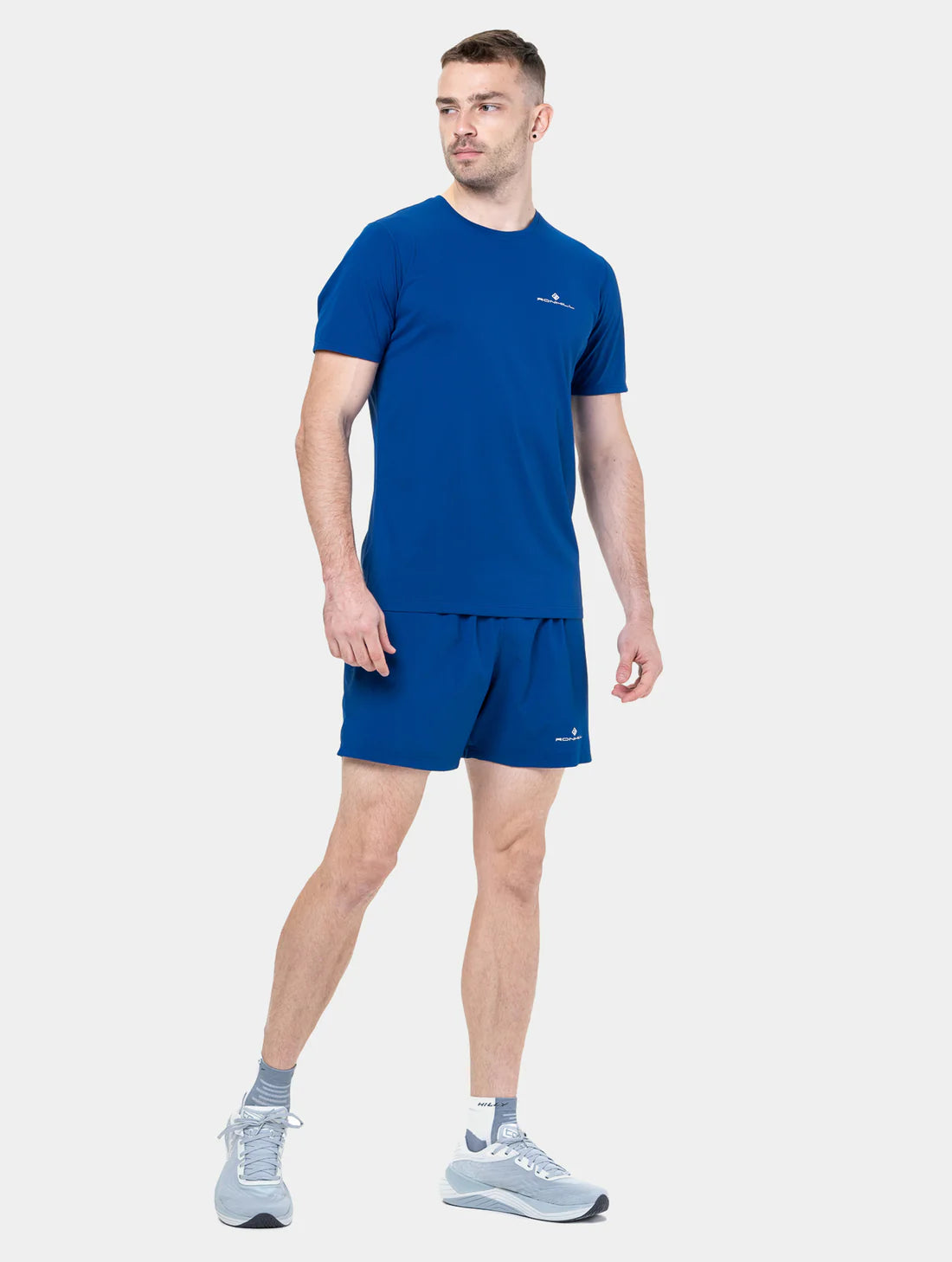 Ronhill Core SS T-Shirt M Cobalt/White