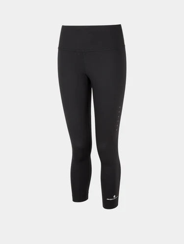 Ronhill Core Crop Tight W Black / Bright White