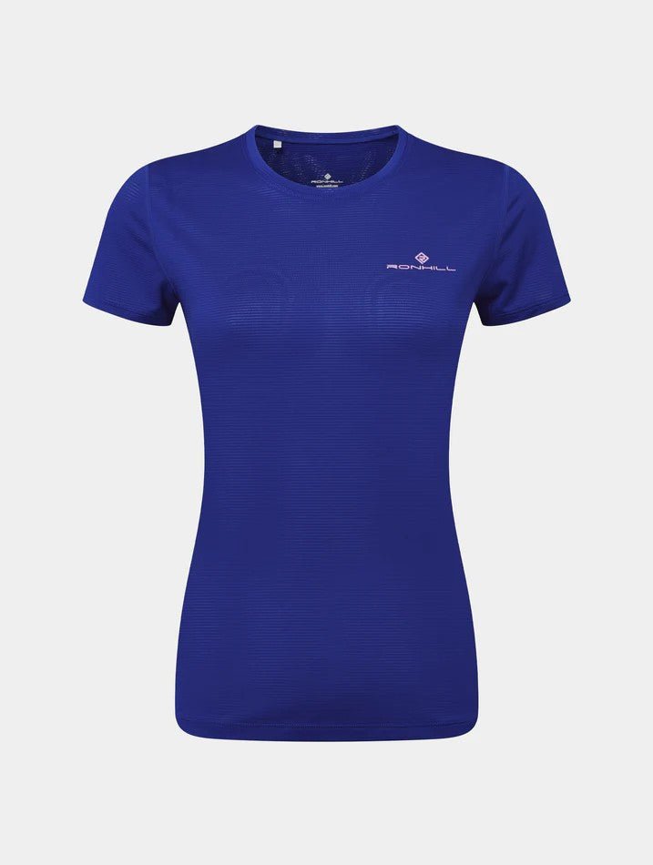 Ronhill Tech Short Sleeve T-Shirt W Blue