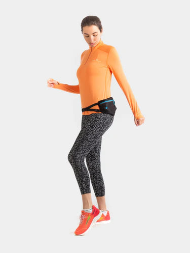 Ronhill OTM Belt Unisex Black / Cyan