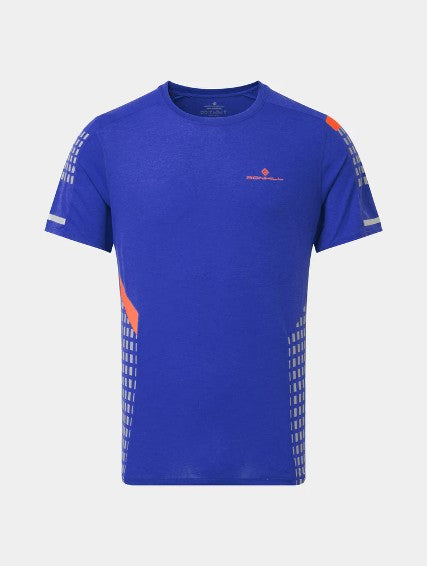 Ronhill Tech Afterhours SS Tee M Blue/Orange