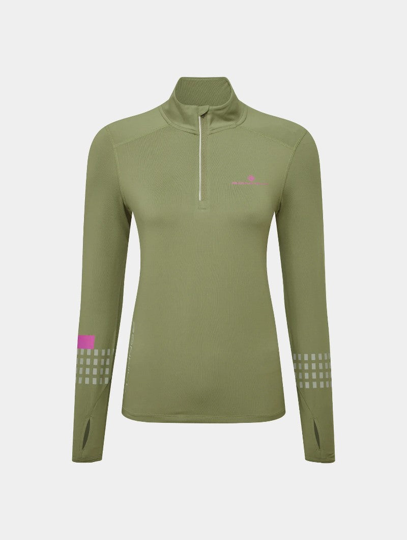 Ronhill Afterhours 1/2 Zip W Green