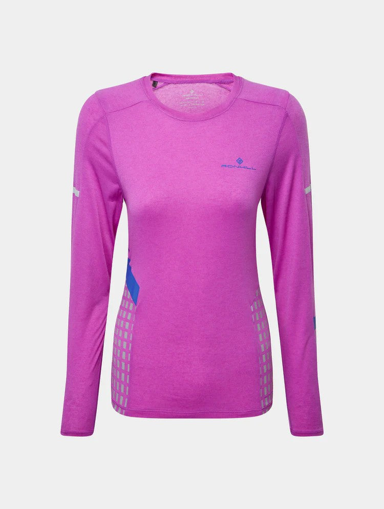 Ronhill Tech Afterhours LS Tee W Pink