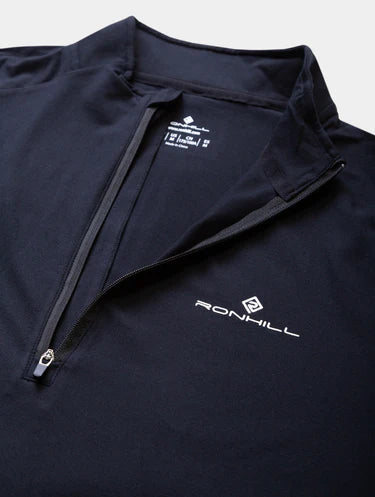 Ronhill Core Thermal 1/2 Zip M Black / Bright White
