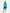 Ronhill Core Thermal 1/2 Zip Top W Azure/Bright White