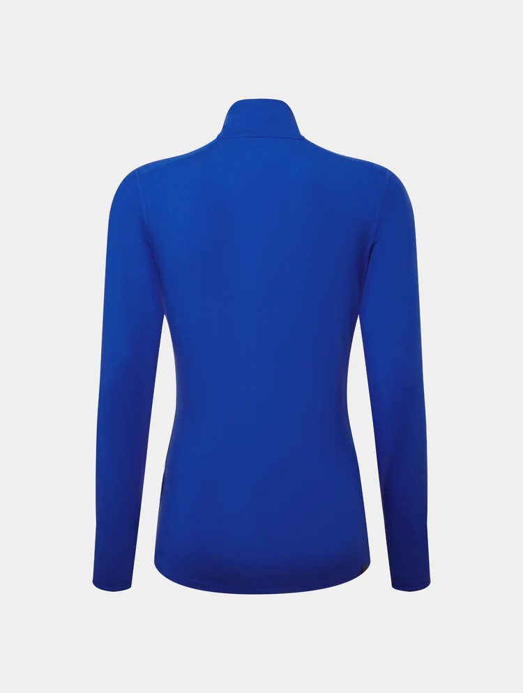 Ronhill Core Thermal 1/2 Zip Top W Blue