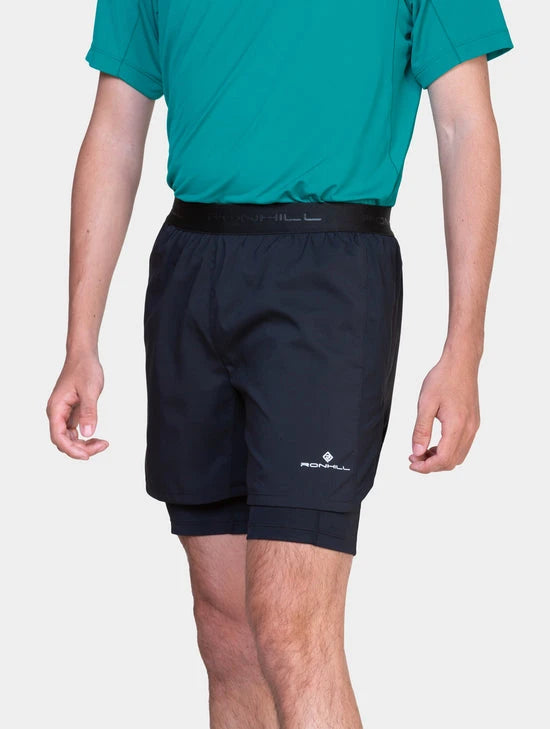 Ronhill Tech 5'' Twin Short M Black