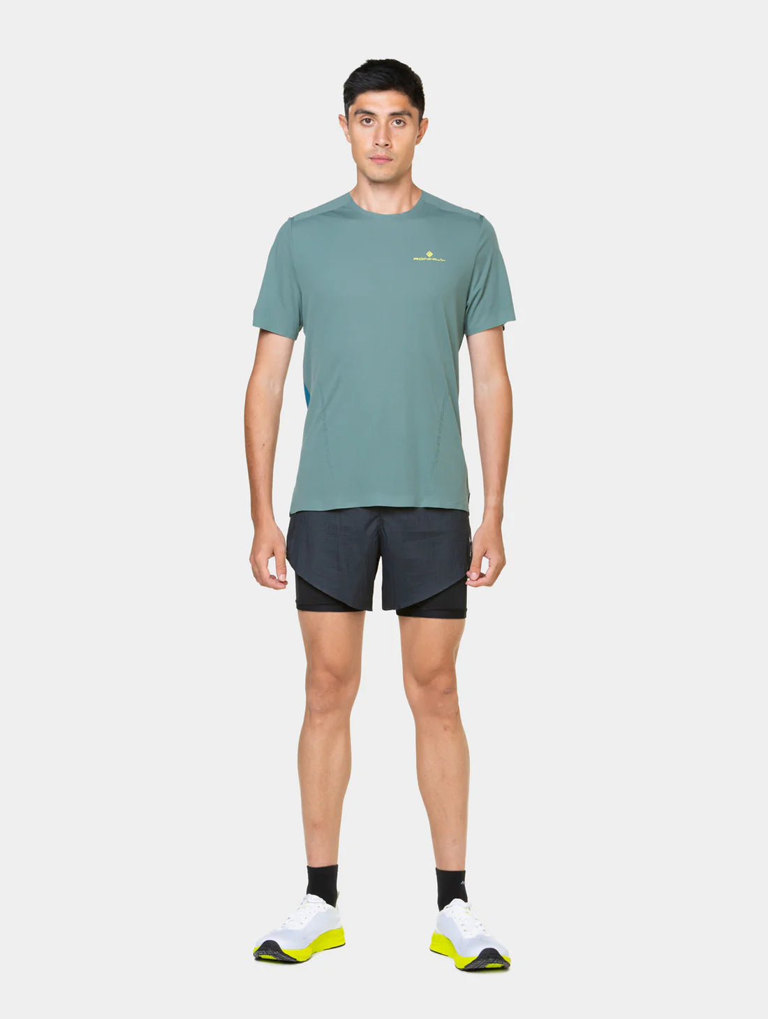 Ronhill Tech Race SS T-Shirt Dark Sage / Deep Teal