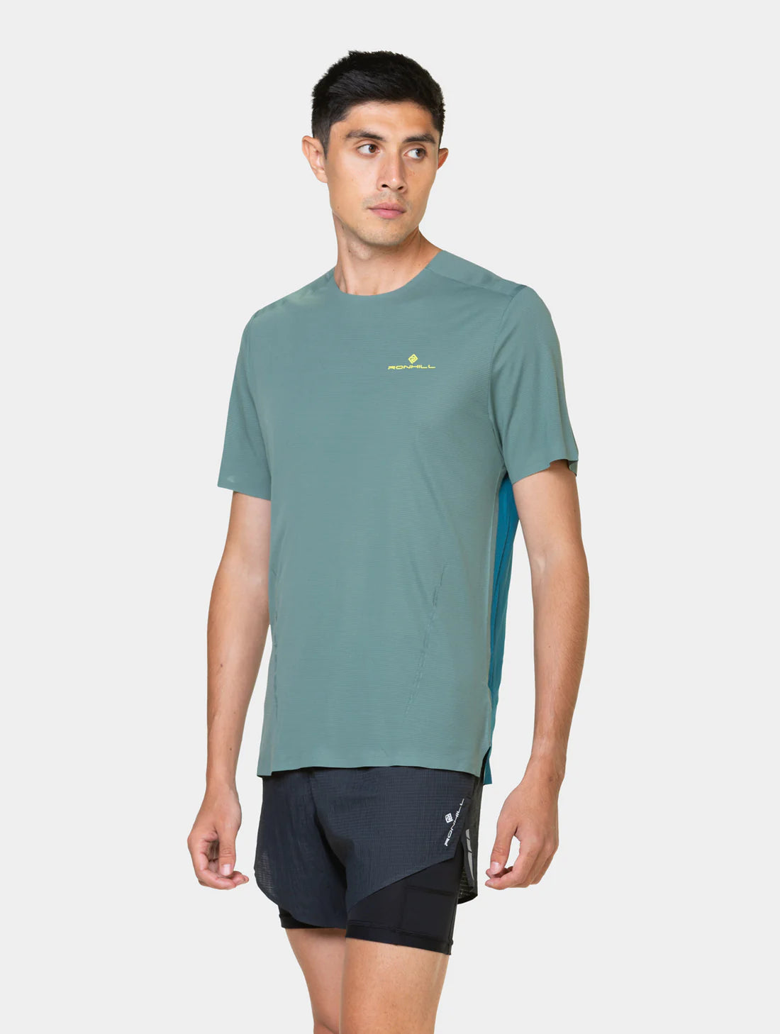 Ronhill Tech Race SS T-Shirt Dark Sage / Deep Teal