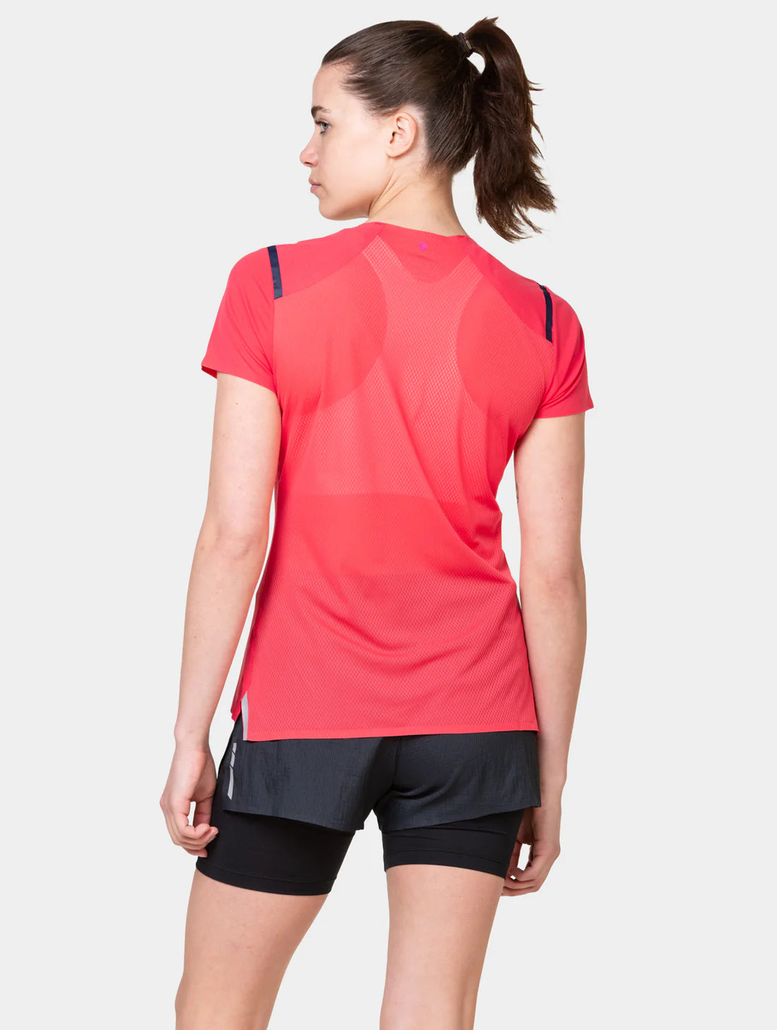Ronhill Tech Race SS Tee W Sunset/Razzmatazz