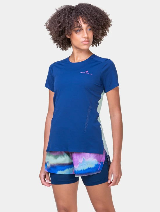 Ronhill Tech Race SS Tee W Blue