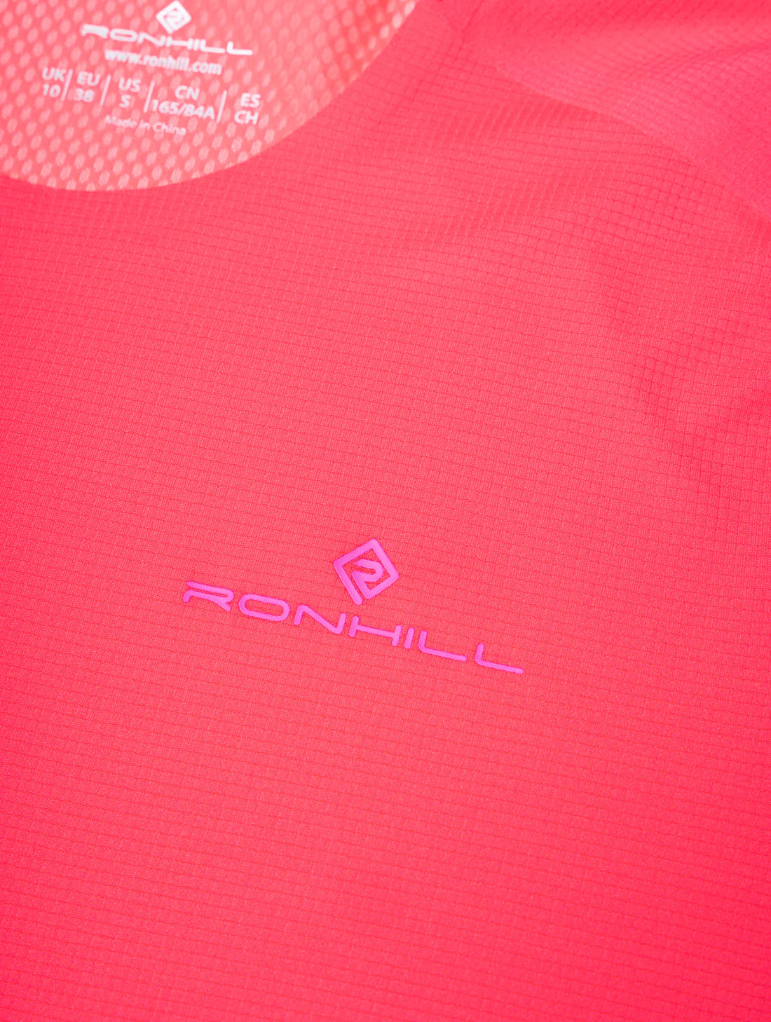 Ronhill Tech Race SS Tee W Sunset/Razzmatazz