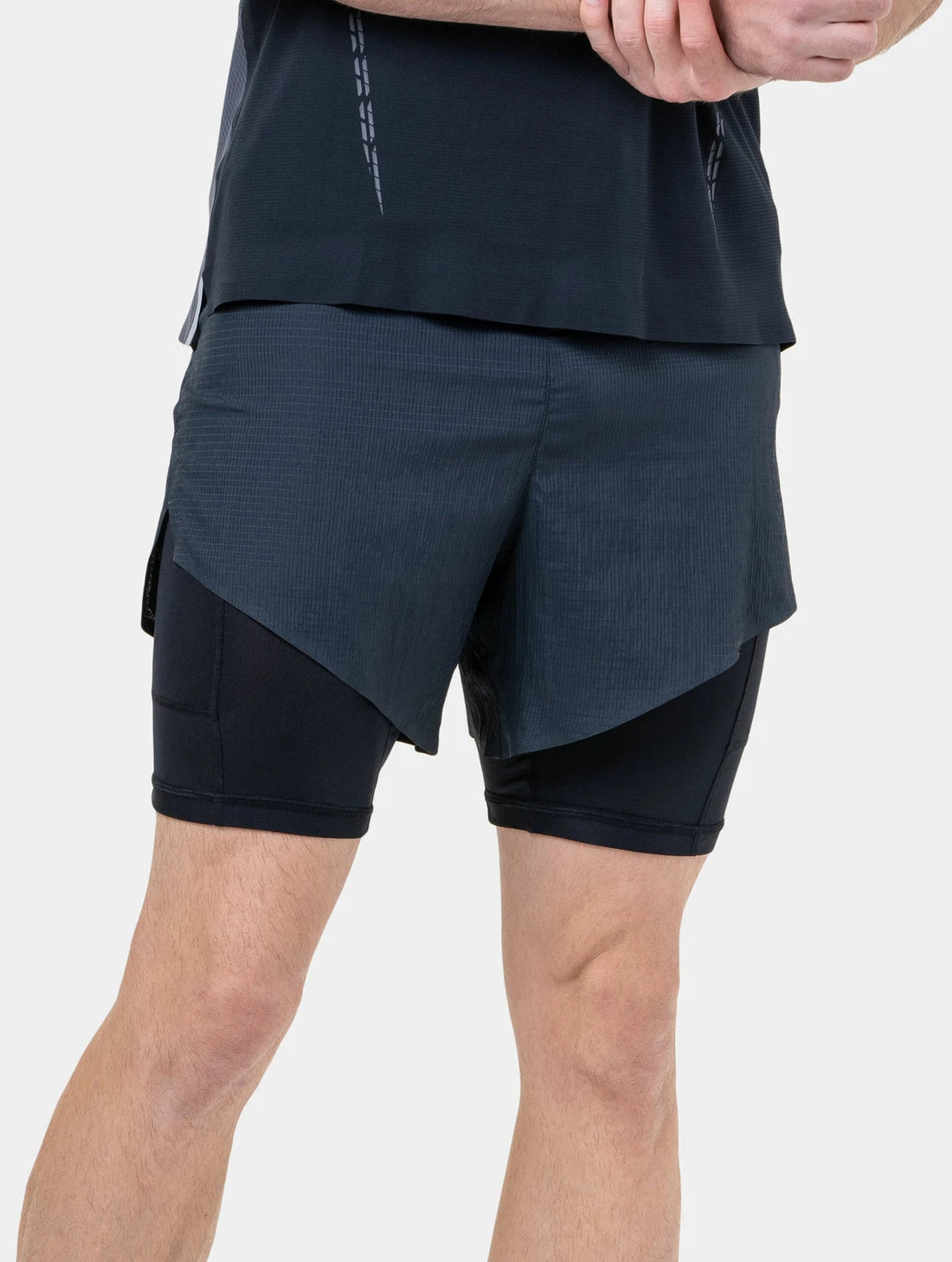 Ronhill Tech Race Twin Short Men's All Black