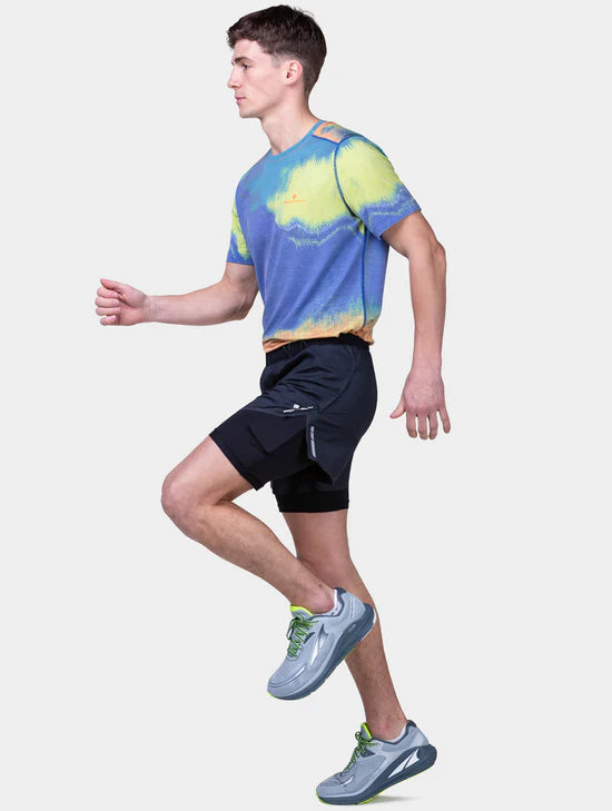 Ronhill Tech Race Twin Short M All Black