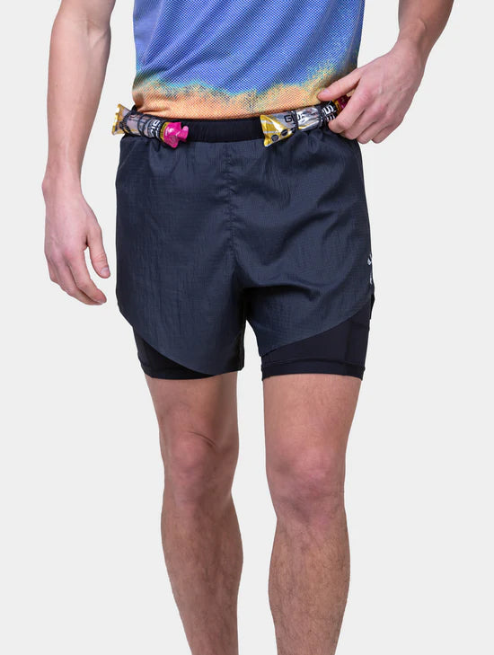 Ronhill Tech Race Twin Short M All Black